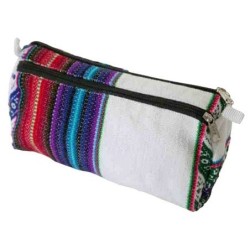 Trousse rondeà deux fermetures