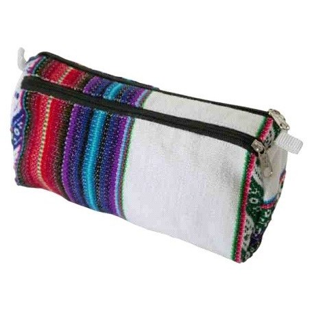 Trousse rondeà deux fermetures