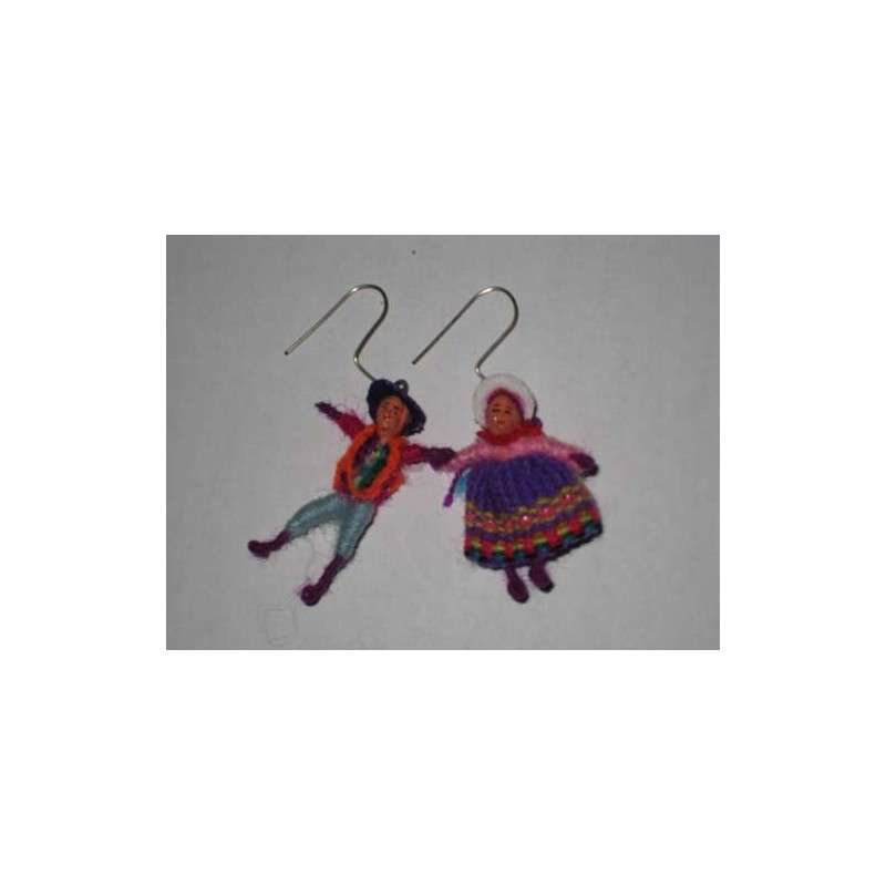 Boucles d'oreilles figurines