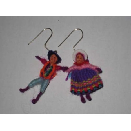 Boucles d'oreilles figurines