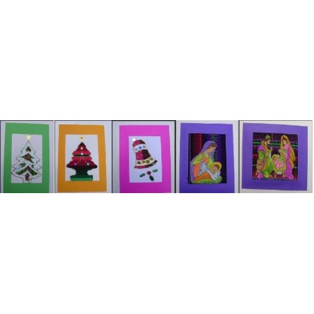 Carte de noël moyenne