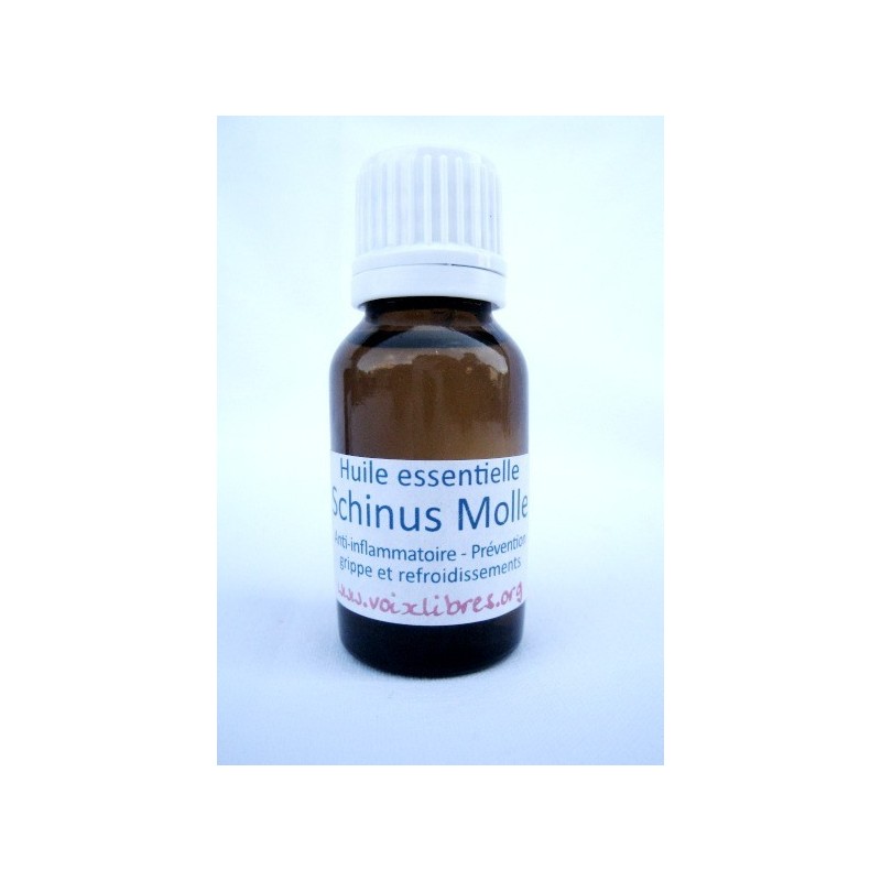 Huile essentielle Poivre rose - Schinus Molle (15ml)